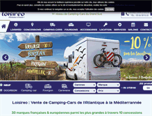 Tablet Screenshot of loisireo.fr